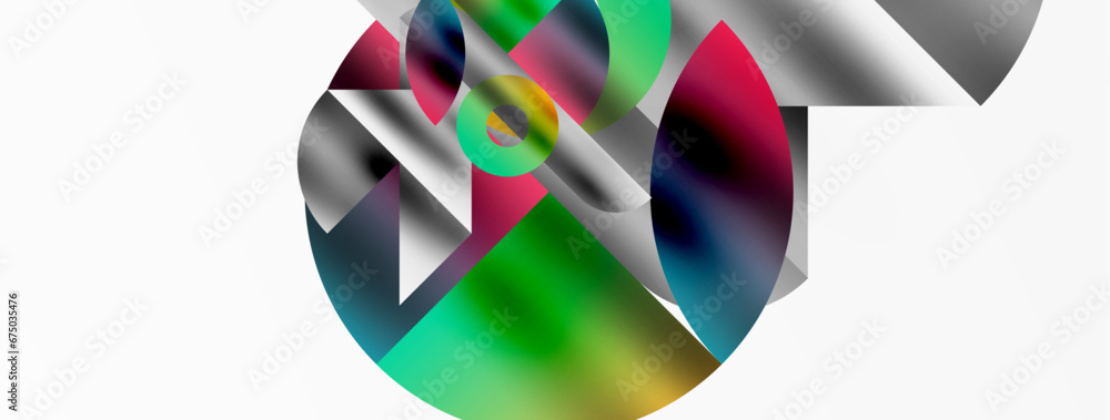 Mosaic pattern composition featuring harmonious interplay of triangles, lines, and round elements, creating a visually engaging and dynamic design for posters, covers, banners, brochures, websites Mosaic pattern composition featuring harmonious interplay of triangles, lines, and round elements, creating a visually engaging and dynamic design for posters, covers, banners, brochures, websites