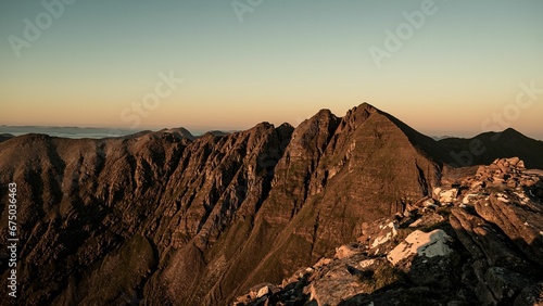 Teallach mountain in Scotland, embodying the stunning beauty of the Scottish landscape