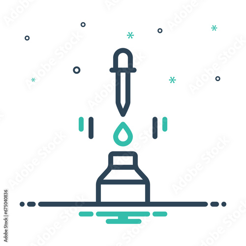 Mix icon for serum 