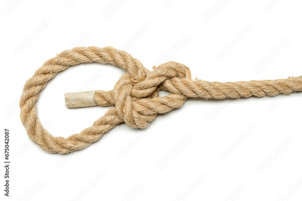 Coiled rope knot Coiled rope knot