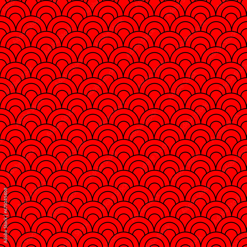 Fish scale seamless pattern Fish scale seamless pattern