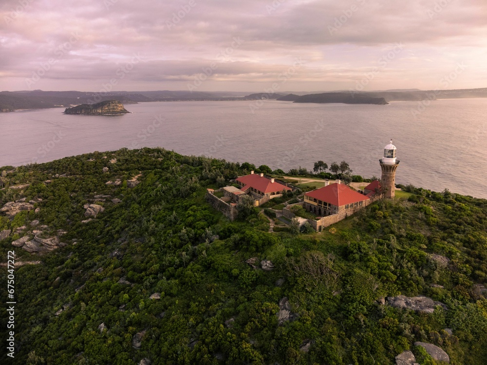 Barrenjoey lighthouse, Pittwater, Hawkesbury River, Lion Isla