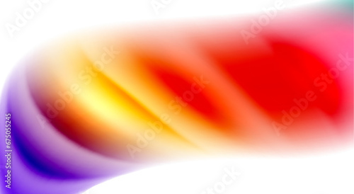 Color mixing liquid rainbow shape background