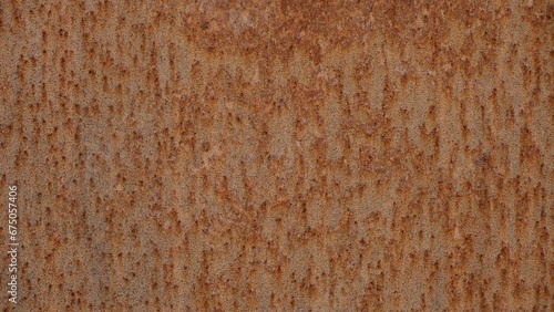 rusted metal texture background, with some brown tint photo