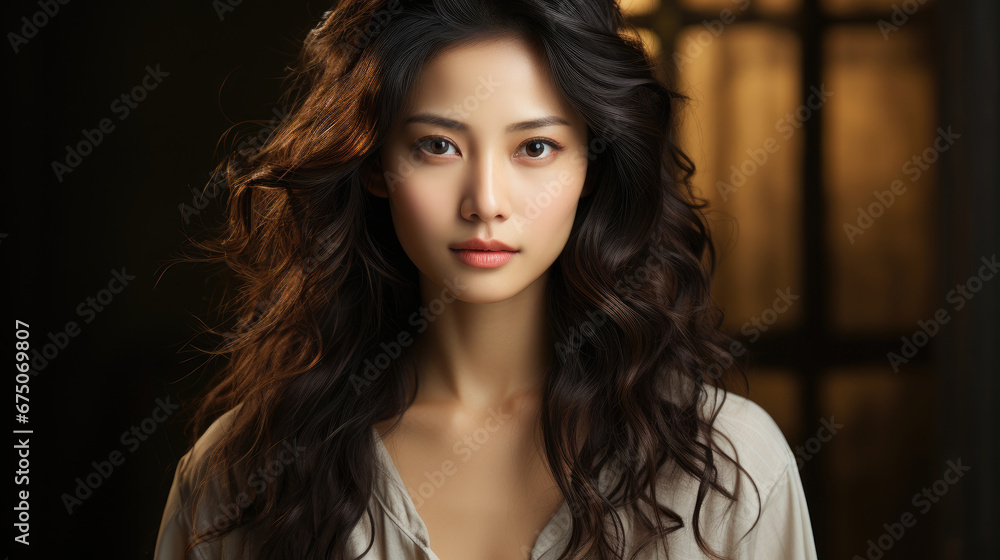 Beautiful Chinese Adult Woman Portrait, Background Image, Hd Beautiful Chinese Adult Woman Portrait, Background Image, Hd