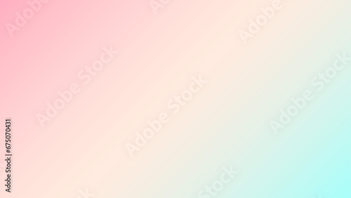 暖色系のパステルカラーのグラデーション - ふんわりかわいい背景素材 - 16:9
