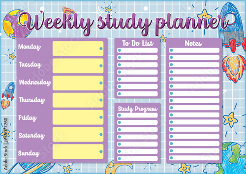 Student Lesson Plan and To-Do List Template