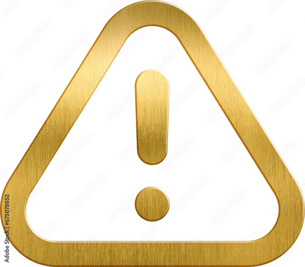 Golden icon warning alert triangle sign important error warning danger caution exclamation risk pictogram hint attention hazard mark isolated careful threat priority thin editable graphic website web Golden icon warning alert triangle sign important error warning danger caution exclamation risk pictogram hint attention hazard mark isolated careful threat priority thin editable graphic website web