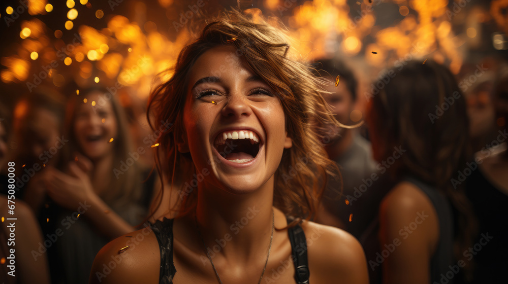 Group Of Happy Satisfied Adult People During Party , Background Image, Hd Group Of Happy Satisfied Adult People During Party , Background Image, Hd