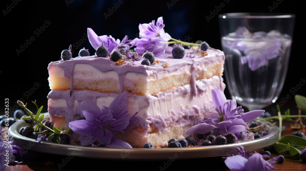Lavender Lemonade Cake Professional Photography , Background Image, Hd Lavender Lemonade Cake Professional Photography , Background Image, Hd