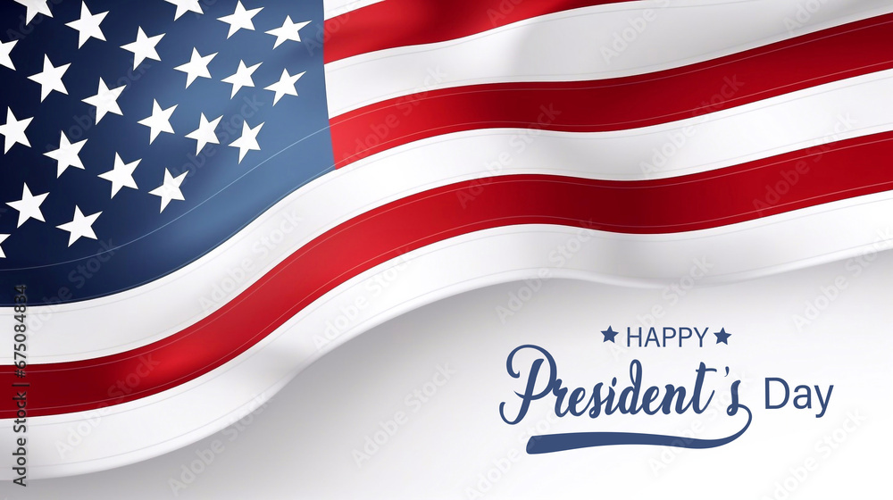 United States President's Day Background Design United States President's Day Background Design
