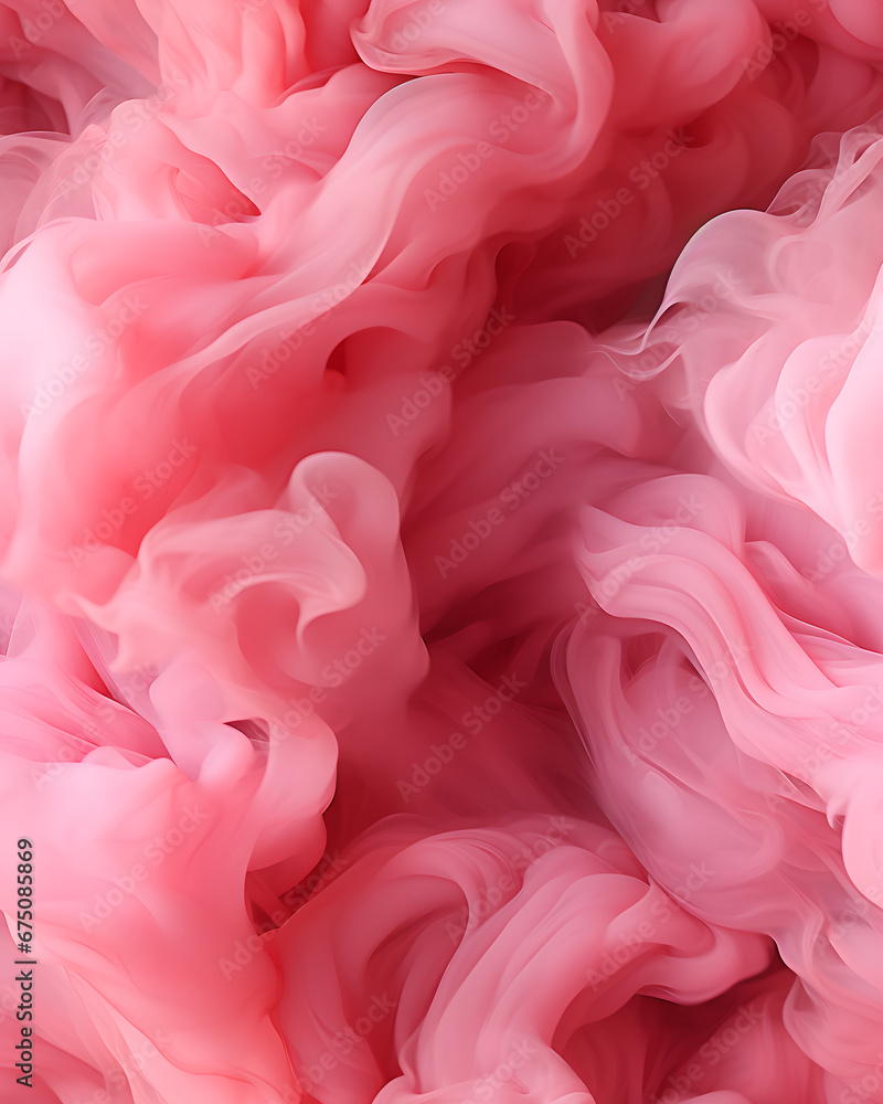 seamless background of pink smoke 