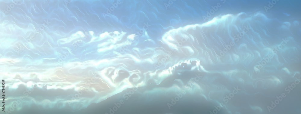 background illustration of white clouds rolling in a blue sky background illustration of white clouds rolling in a blue sky