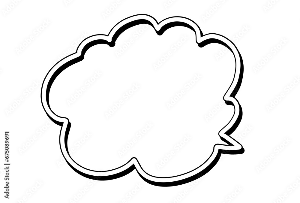 フキダシのイラスト素材 フキダシのイラスト素材