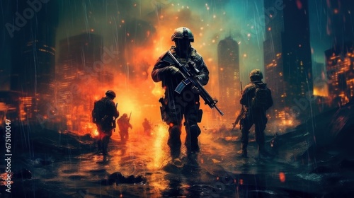 special forces in the city at war