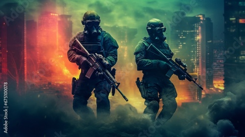 special forces in the city at war