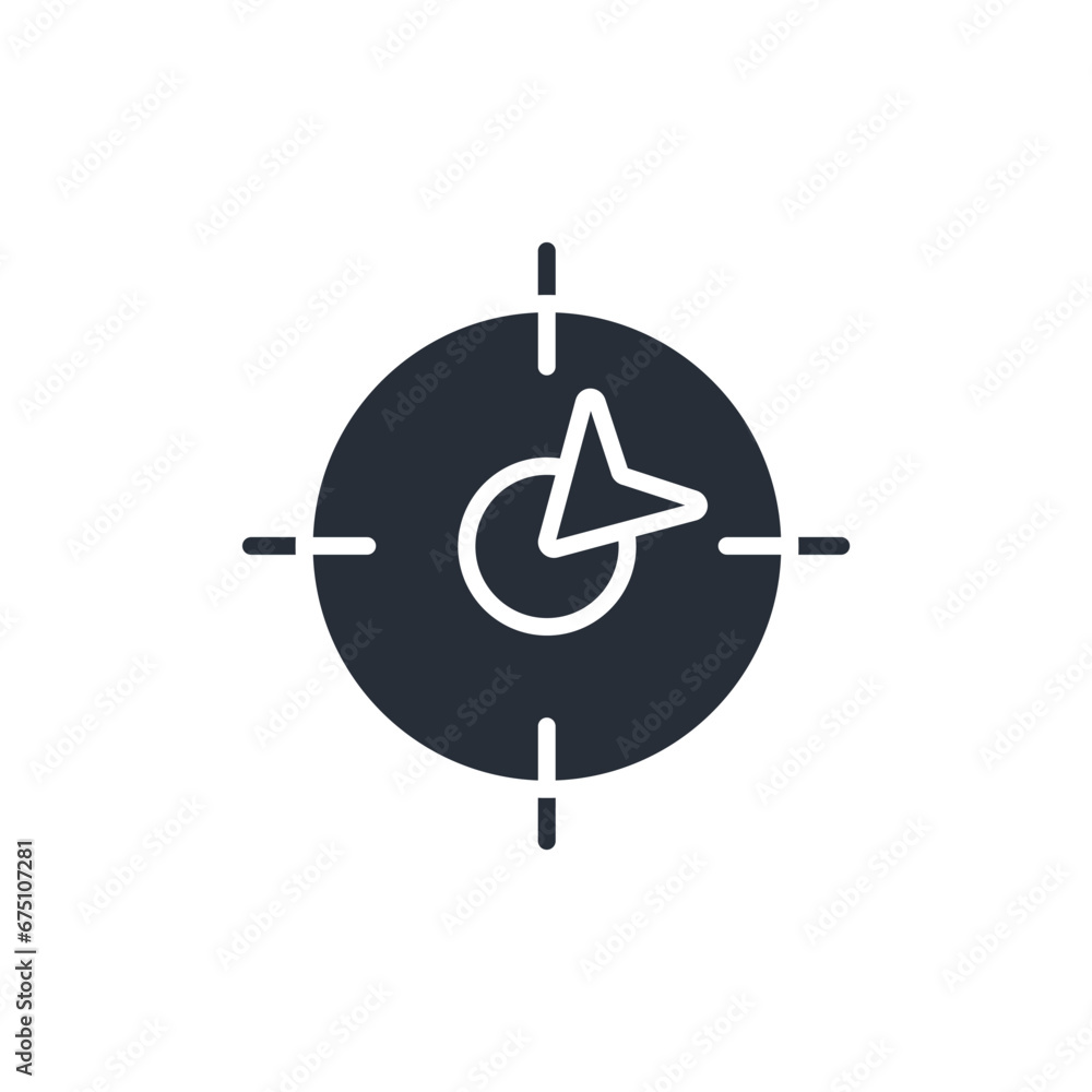 target icon. vector.Editable stroke.linear style sign for use web design,logo.Symbol illustration. target icon. vector.Editable stroke.linear style sign for use web design,logo.Symbol illustration.