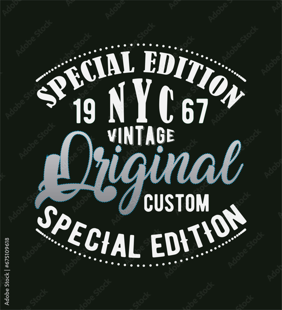 Vintage, New York, typography, t shirt graphics, vector