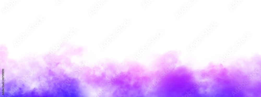 Color Vector isolated smoke PNG. Steam explosion special effect. Effective texture of steam, smoke, fog, clouds