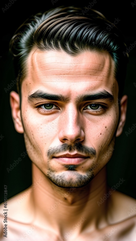 Portrait of a young man