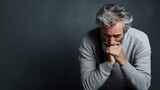 Man Stress Photography Isolated Background