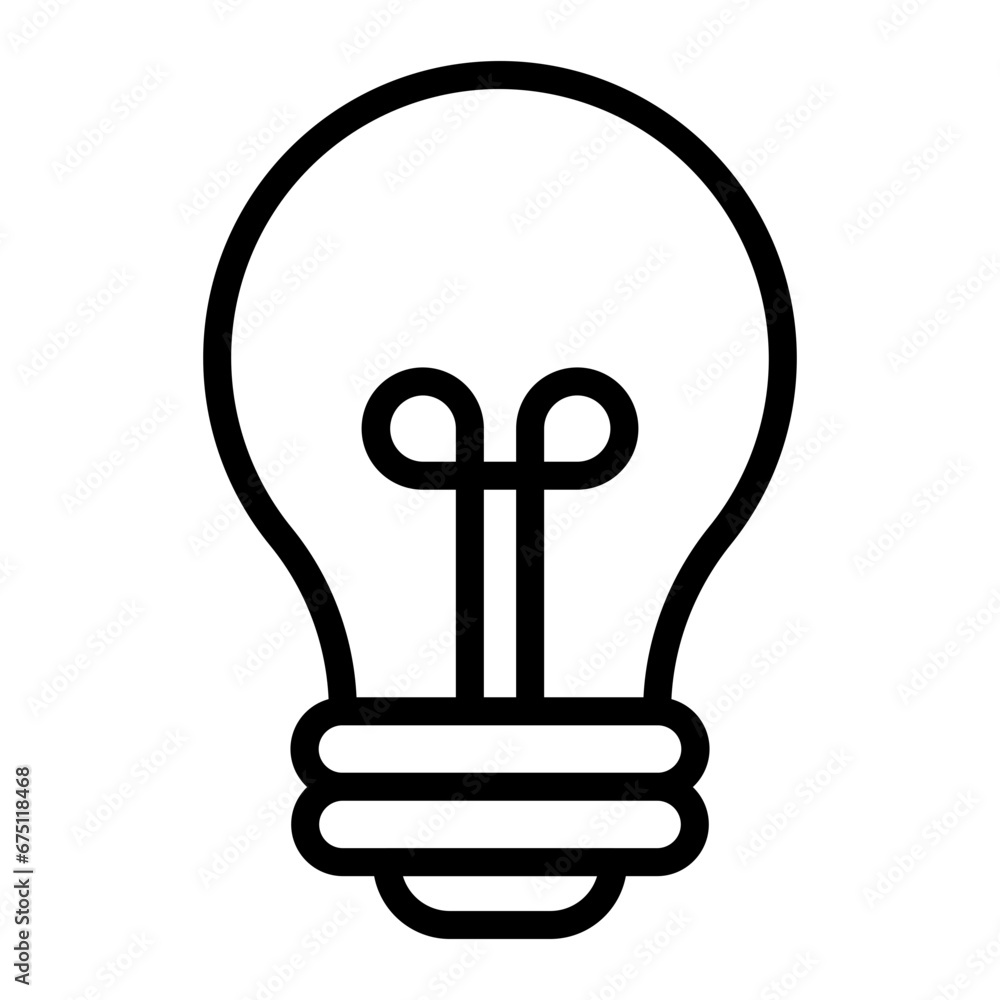 Bulb Icon Design