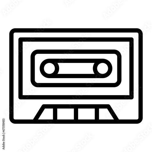 Cassette Icon Design