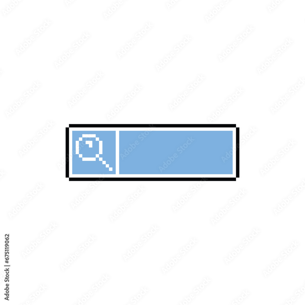 this is search icon in pixel art with simple color and white background ,this item good for presentations,stickers, icons, t shirt design,game asset,logo and your project. this is search icon in pixel art with simple color and white background ,this item good for presentations,stickers, icons, t shirt design,game asset,logo and your project.