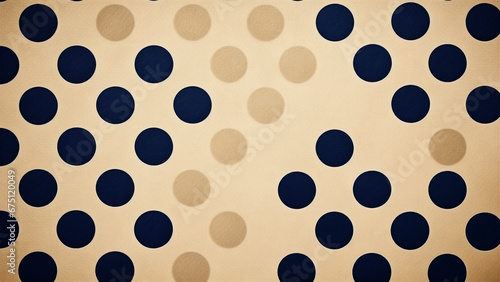 Indigo and Beige Polka Dots Abstract Pattern Inspiration