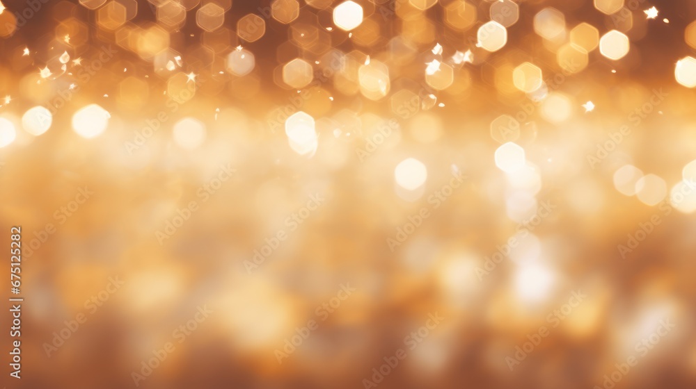 Christmas background with blur golden lights Christmas background with blur golden lights