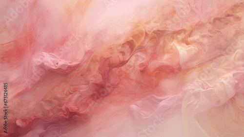 Elegant Rose Pink and Champagne Soft Gradients Abstract Pattern © icehawk33