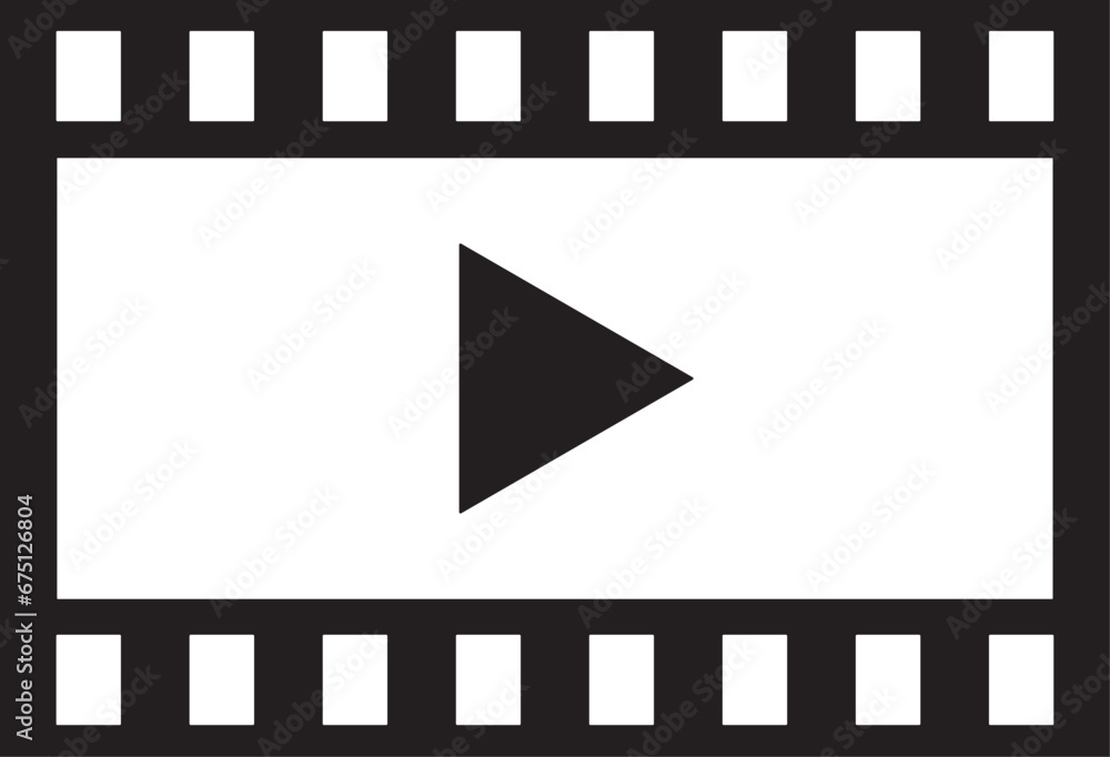 Film strip icon. Film strip vector design. Film strip icon. Film strip vector design.