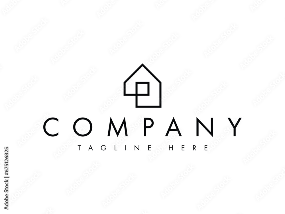 creative home house real estate property logo design creative home house real estate property logo design