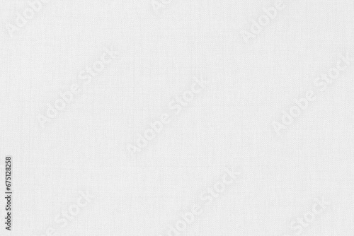 White linen fabric cloth texture for background  natural textile pattern.