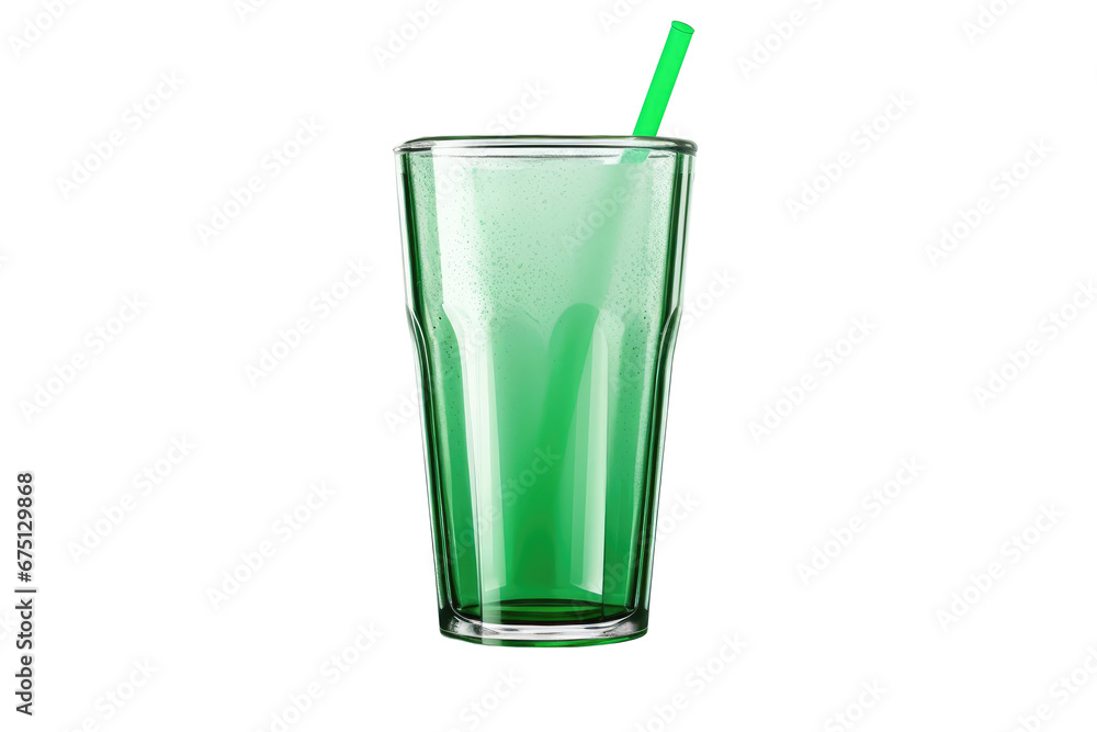 Water green glass isolated on transparent background. Water green glass isolated on transparent background.