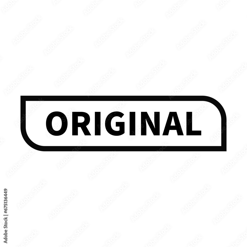 Original Stamp In Black Line Rectangle Shape For Sign Information
Original Stamp In Black Line Rectangle Shape For Sign Information