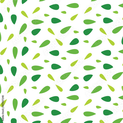 leaf pattern vector, falt leaf pattern vector