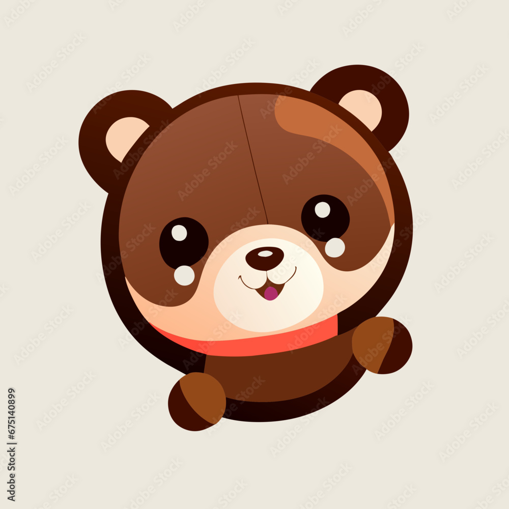 Fototapeta premium bear logo