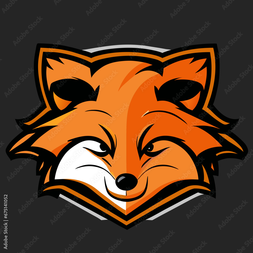 Obraz premium fox logo