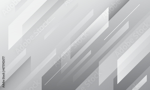 Abstract white background with lines. Eps10 vector