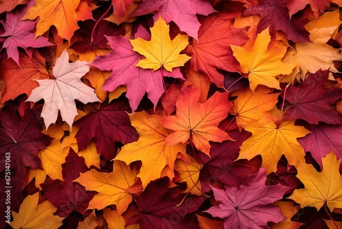 background of autumn leaves. Concept of fall foliage