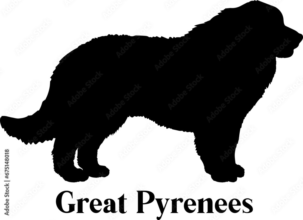  Great Pyrenees Dog silhouette dog breeds logo dog monogram logo dog face vector
SVG PNG EPS