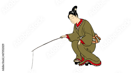 浮世絵　町人　その220