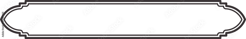 Islamic window frame. Indian and Arabic design with ornament for banner background. Turkish ribbon template. Muslim oriental sale sticker and header for text. Islamic window frame. Indian and Arabic design with ornament for banner background. Turkish ribbon template. Muslim oriental sale sticker and header for text.
