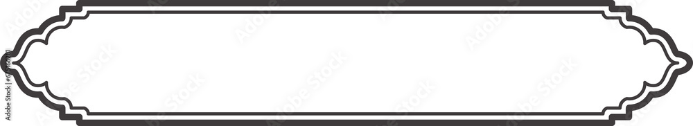 Islamic window frame. Indian and Arabic design with ornament for banner background. Turkish ribbon template. Muslim oriental sale sticker and header for text. Islamic window frame. Indian and Arabic design with ornament for banner background. Turkish ribbon template. Muslim oriental sale sticker and header for text.