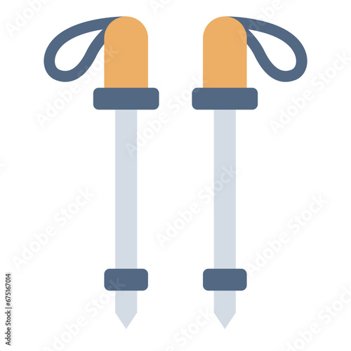 Trekking Poles icon