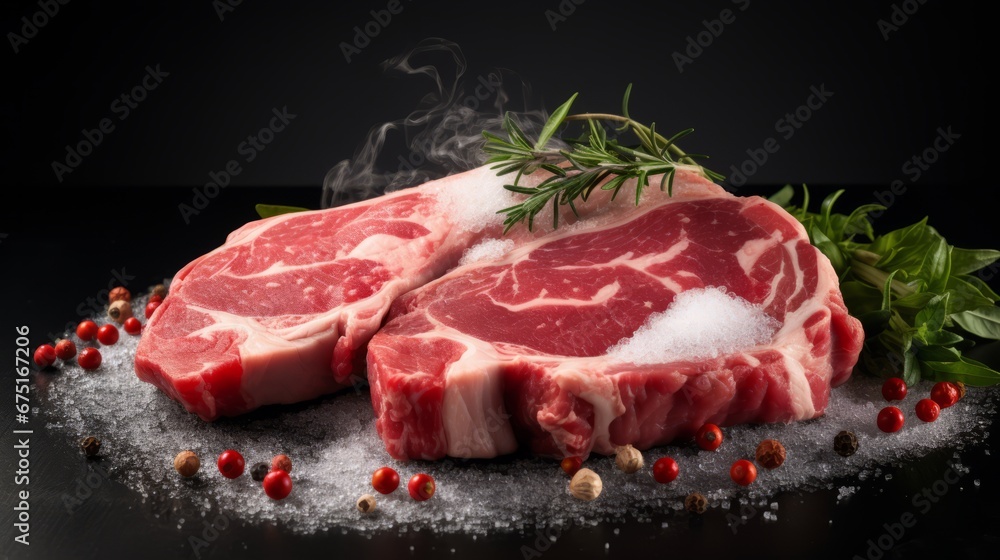 raw pork filet 