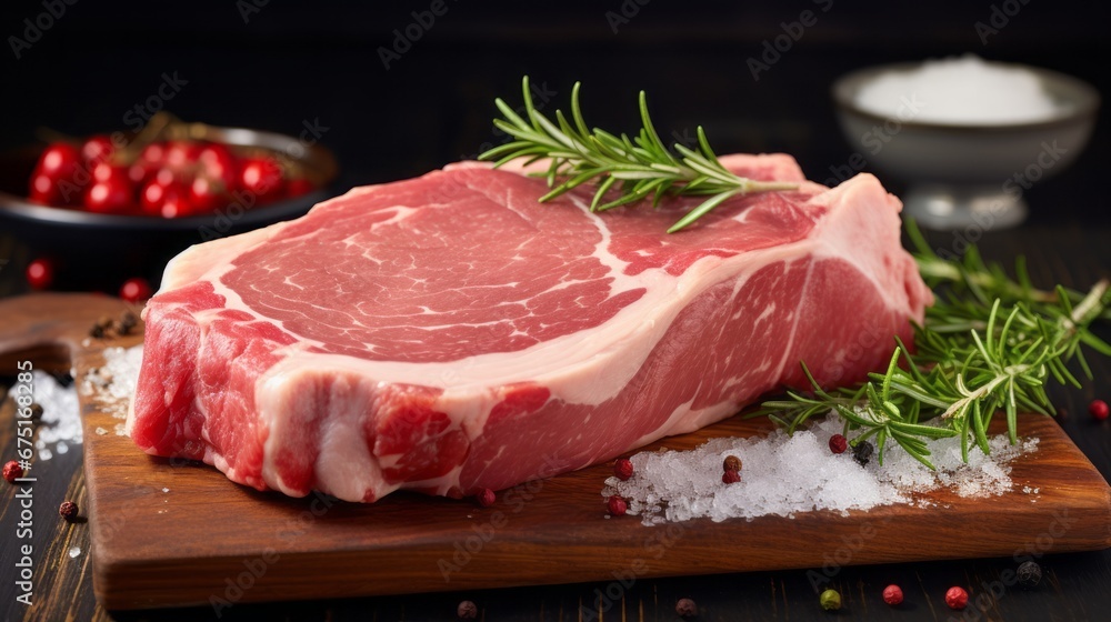 raw pork