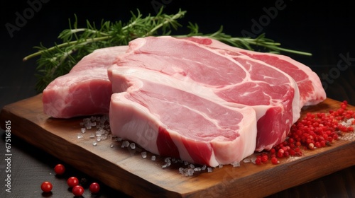 raw pork