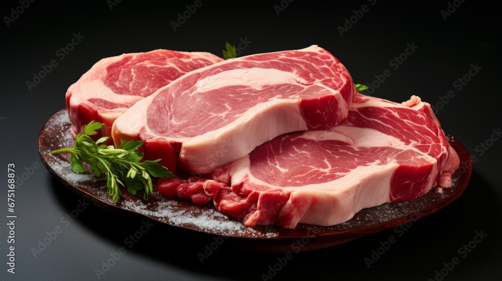 raw pork